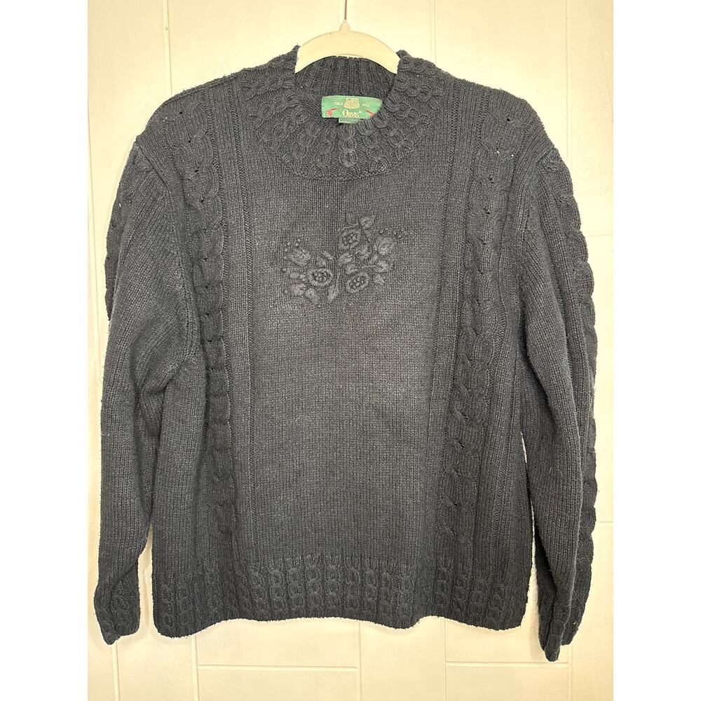 Vintage Orvis sweater silk cotton large